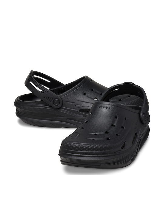Crocs Off Grid Σαμπό Μαύρα