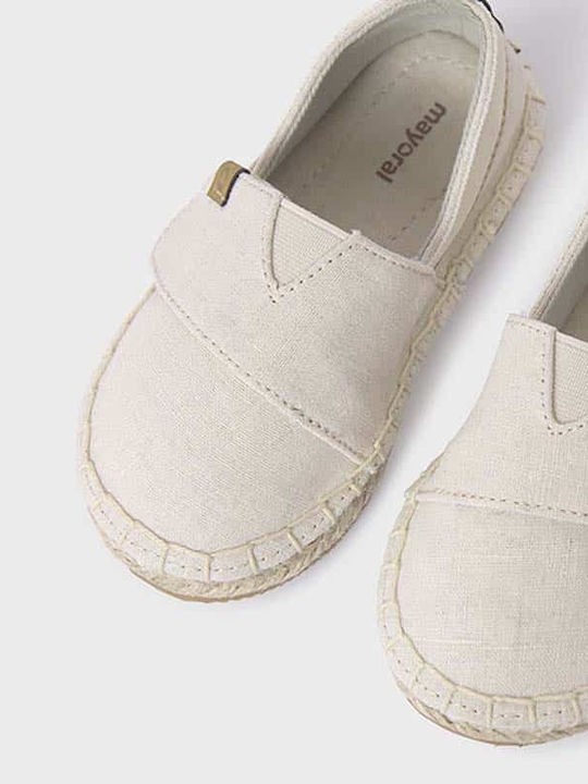 Mayoral Παιδικές Espadrilles Slip-On Beige