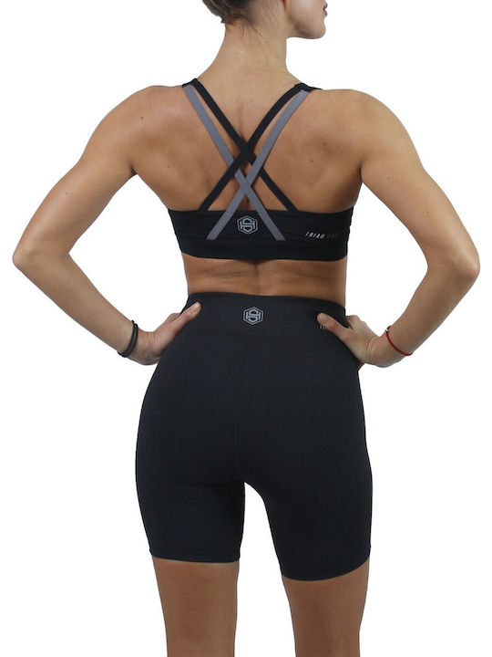Women's Sports Bra without Padding Black