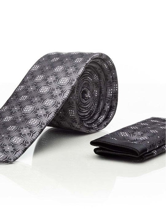 Tresor Men's Tie in Gray Color