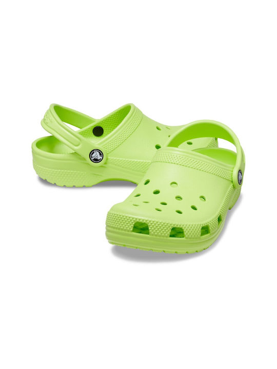 Crocs Classic Clog Children's Beach Clogs Green