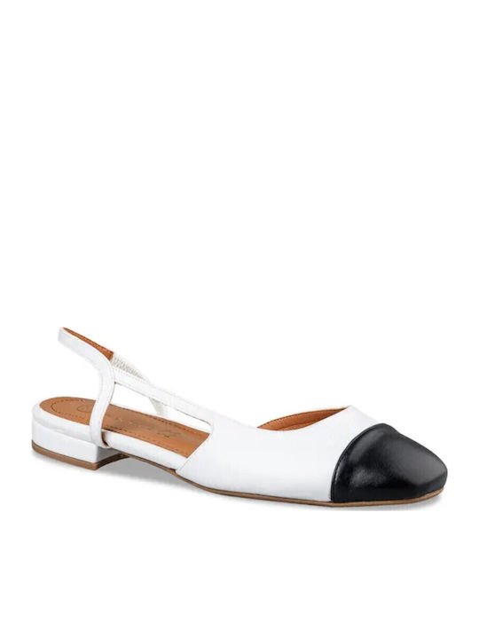Envie Shoes Γυναικείες Μπαλαρίνες σε Λευκό Χρώμα Envie Shoes Γυναικείες Μπαλαρίνες σε Λευκό Χρώμα
