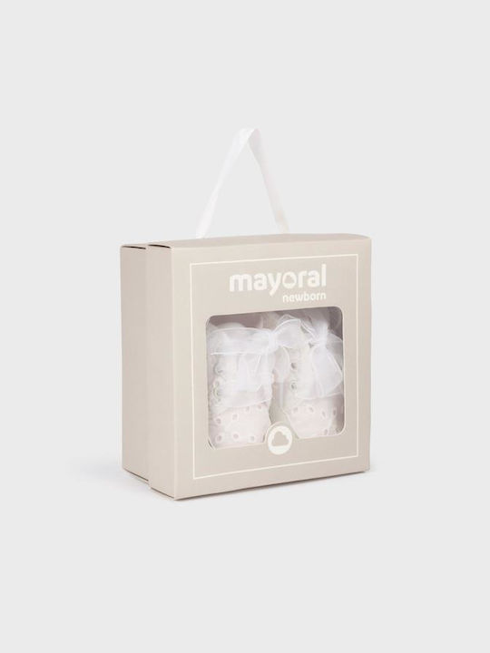 Mayoral Baby Shoes White