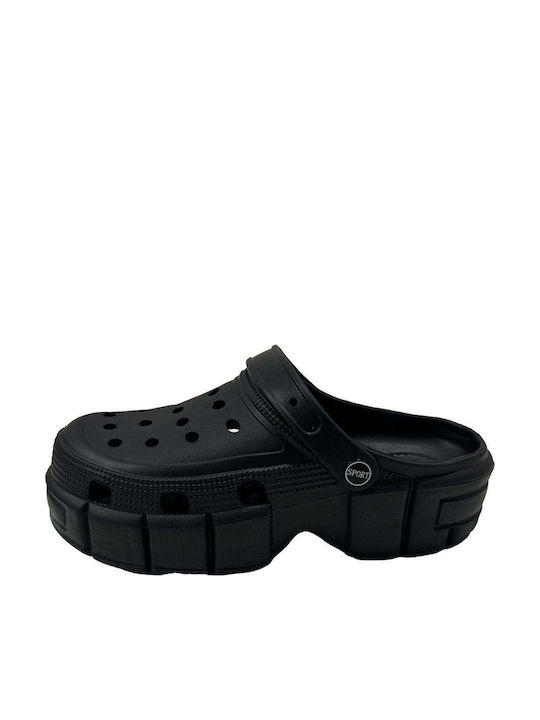Comfy Anatomic Γυναικεία Ανατομικά Σαμπό Μαύρα