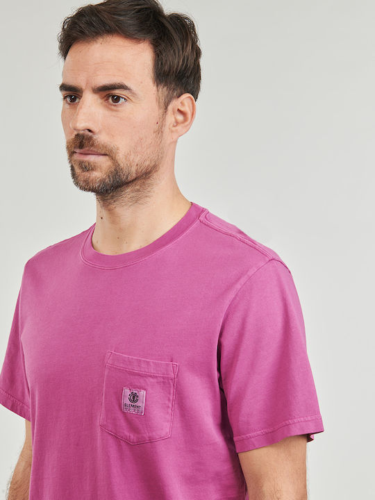 Basic Pocket Pigment Ss Тениска Deep Orchid