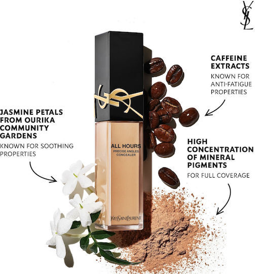 Ysl All Hours Precise Angles Liquid Concealer Lw7 15ml