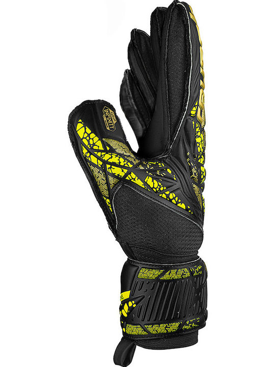 Reusch Attrakt Infinity Finger Support Голмански ръкавици за Възрастни Черен