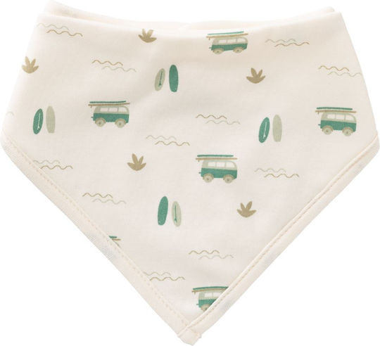 Fresk 100% Bio-Baumwolle Bandana Stoff Ecru