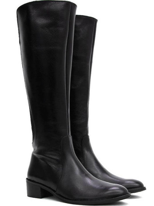 Bacali Kollektion 119-1 LEATHER BOOTS BLACK