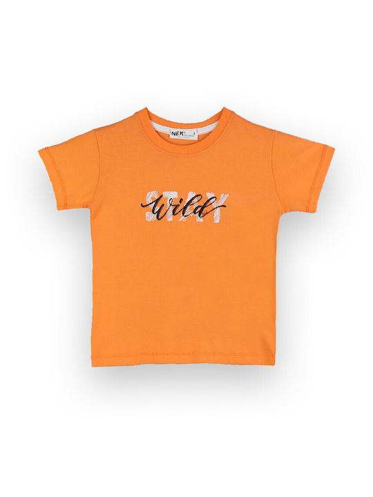 Nek Kids Wear Set Summer 2pcs Orange (orange)