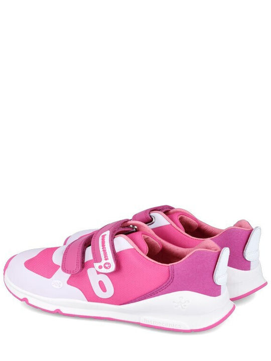 Biomecanics Kids Sneakers Anatomic with Scratch Fuchsia