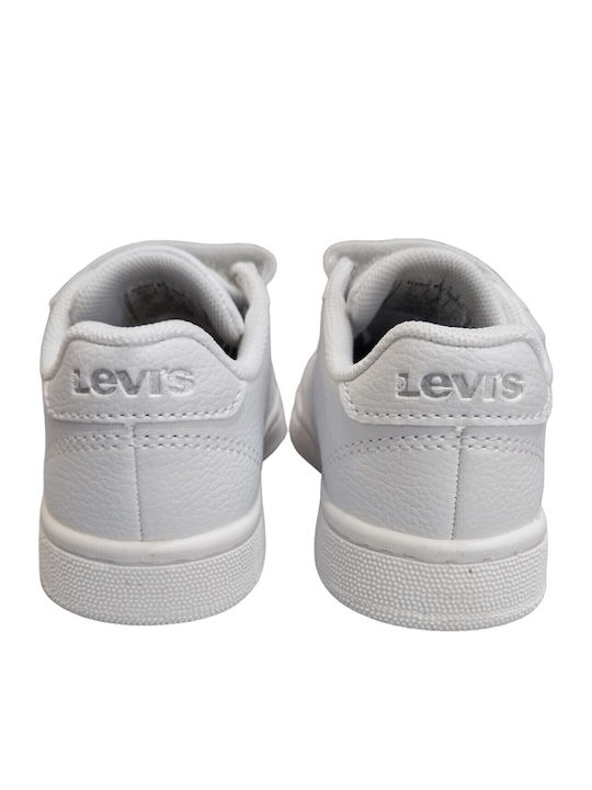 Avenue Παιδικά Sneakers με Σκρατς Λευκά