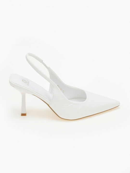 Issue Fashion White Medium Heels