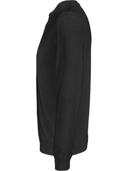 Sol's Pioneer Men's Long Sleeve Promotional Blouse Deep Black