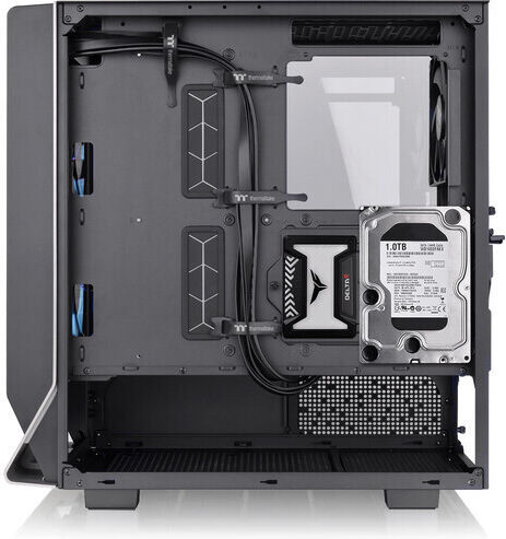 Thermaltake Ceres 330 TG ARGB Gaming Midi Tower Computer Case with Side Window Black
