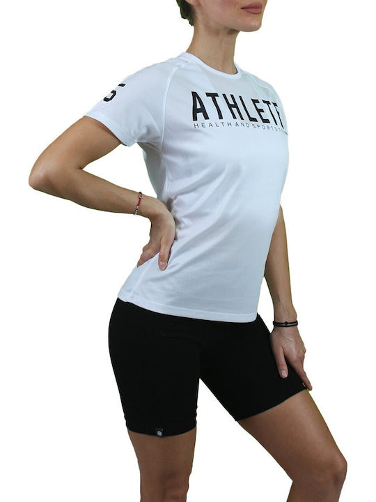 Γυναικείο Αθλητικό T-shirt Fast Drying Λευκό
