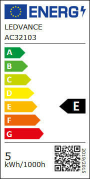 Ledvance LED Bulb 4.8W for Socket G9 Warm White 600lm