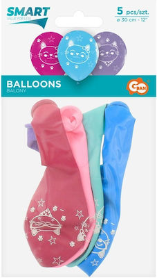 Set of 5 Balloons 30cm