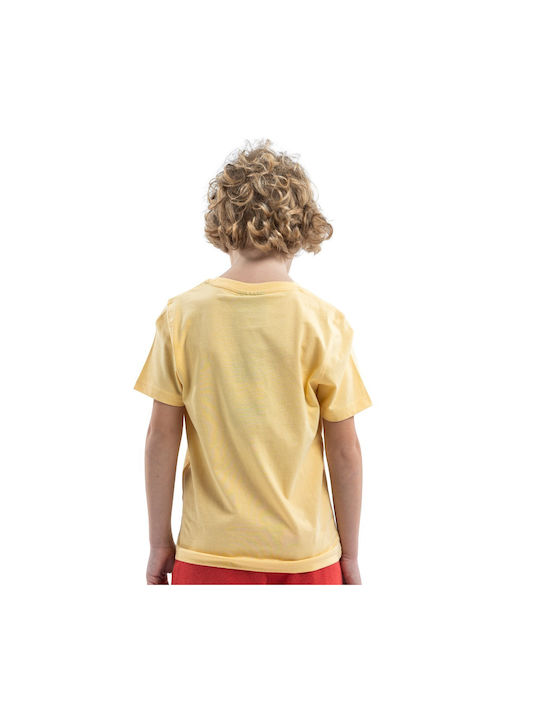 District75 Kids T-shirt Yellow