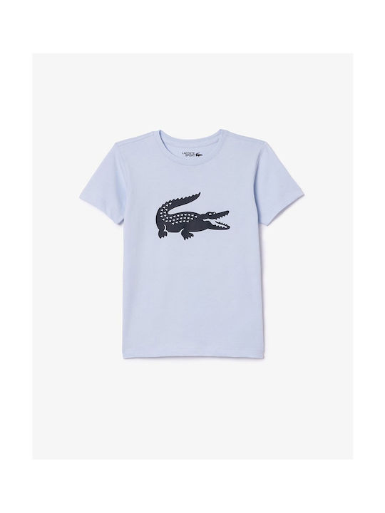 Lacoste Tricou pentru copii Albastru deschis