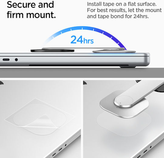 Spigen Onetap in Silber Farbe