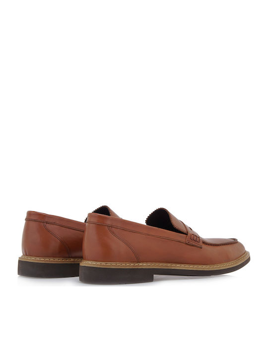 Men's Leather Loafers Tabac Brown