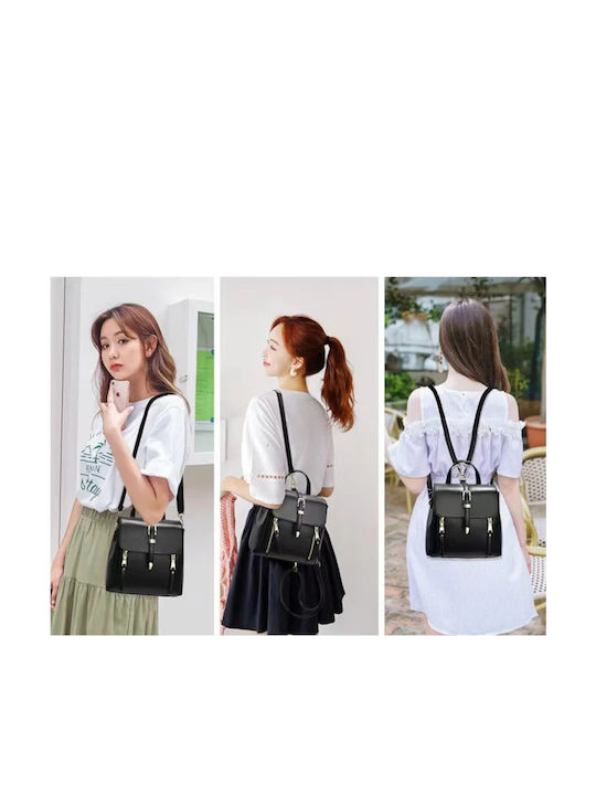Damentasche Rucksack Schwarz