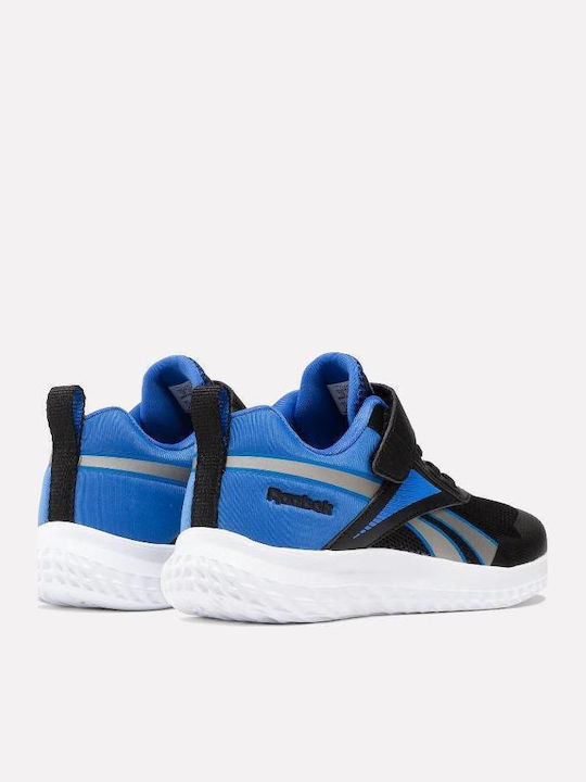 Rush Runner Rush Runner 5 Alt Kids Sports Shoes Running with Hoop & Loop Closure Black / Royal
