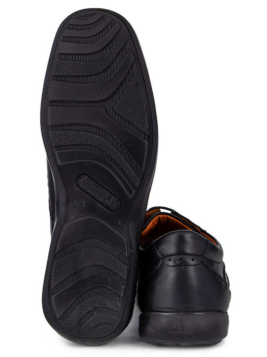 Men's Leather Casual Shoes Black