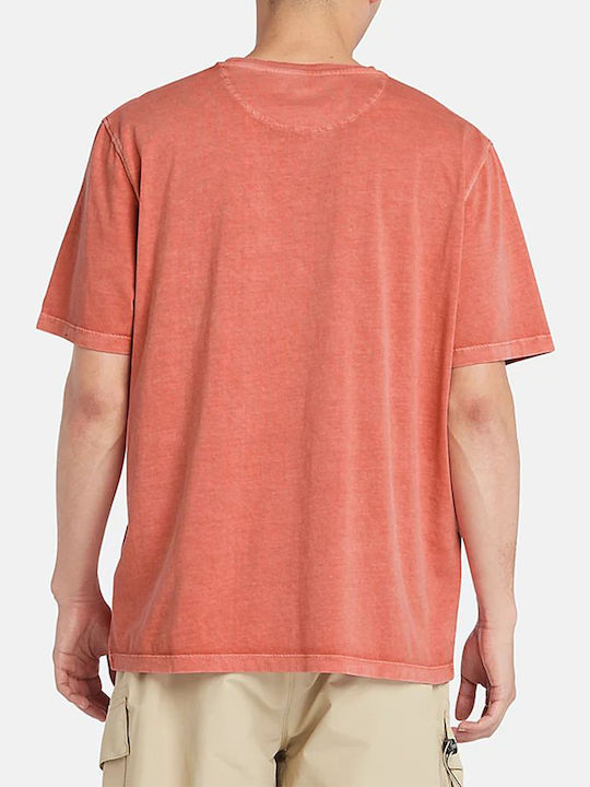 Timberland Men's Short Sleeve T-shirt Orange