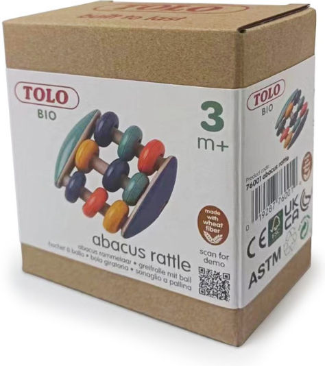 Tolo Toys Κουδουνίστρα για 3+ Μηνών