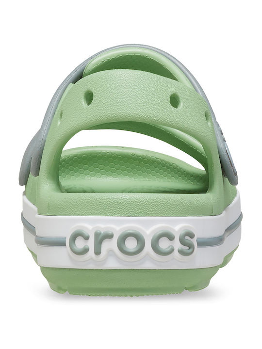 Crocs Crocband Kids Beach Clogs Green