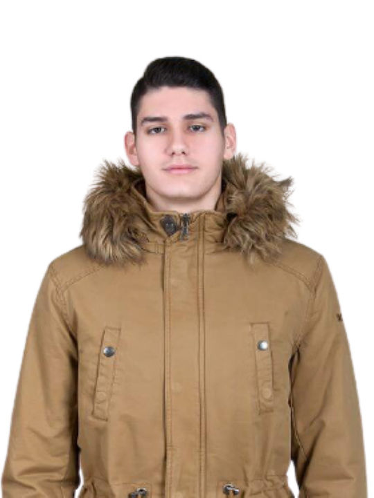 Winter Jacke Parka CAMEL