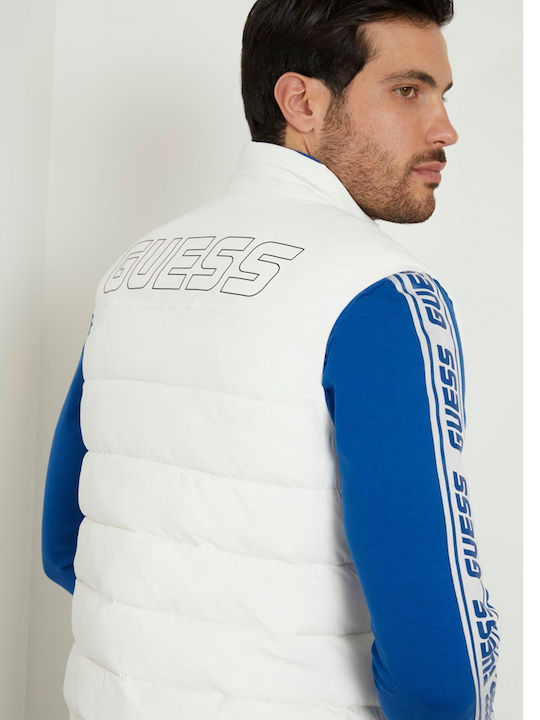 Fără mâneci Jachetă Puffer White