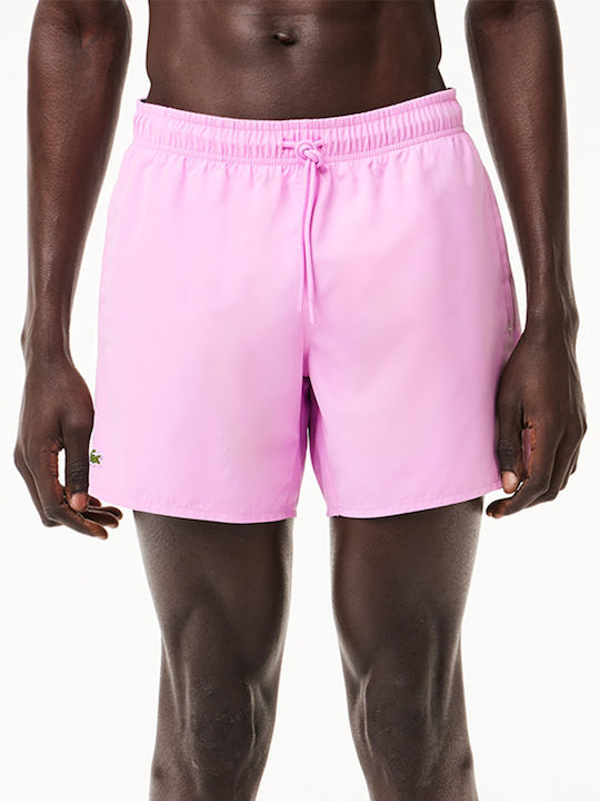 Lacoste Herren Badebekleidung Shorts Pink
