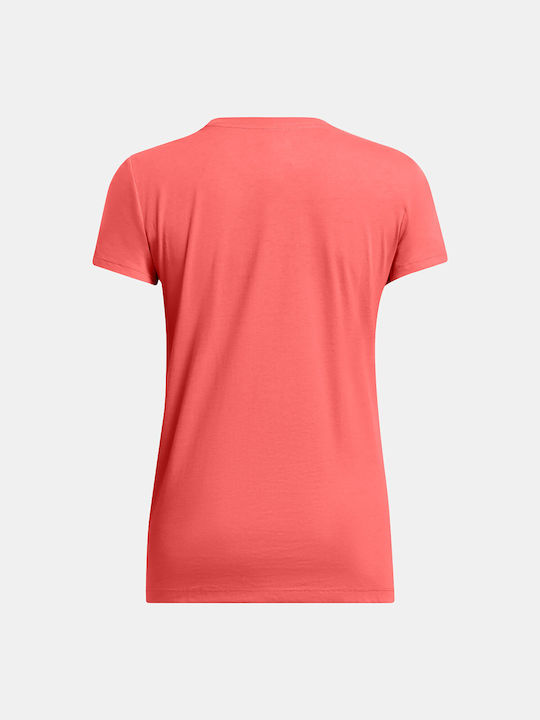 Under Armour Damen Sportlich T-shirt Rot