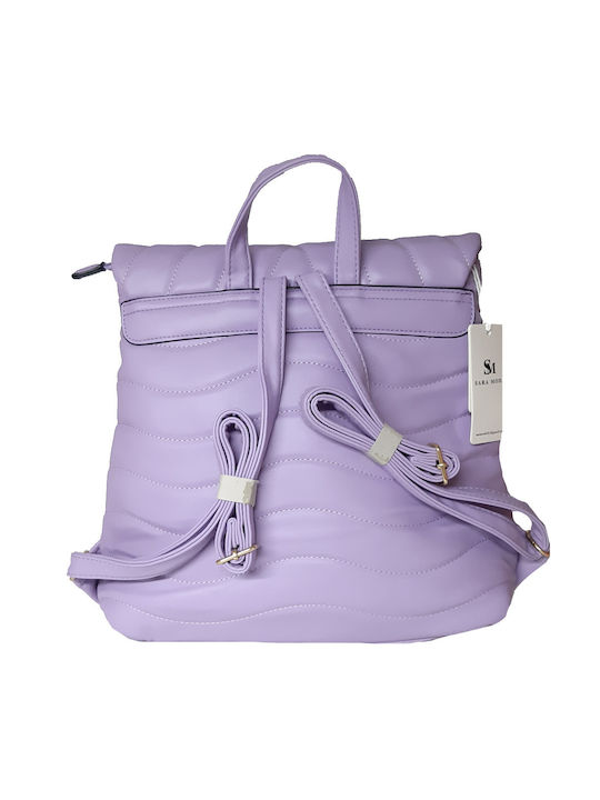 Sara Moda Women's Bag Backpack Purple