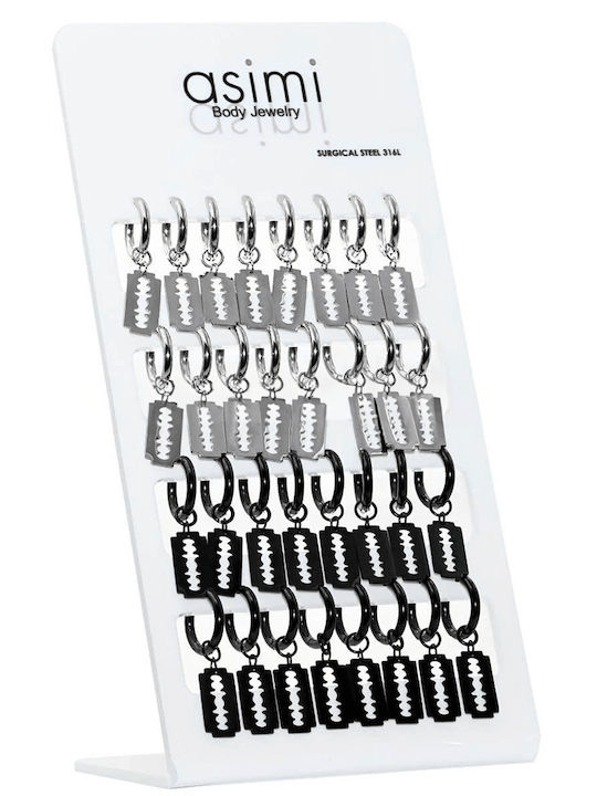 Asimi Body Piercing Stahl Ohrringe Asimi Body Piercing Stahl Ohrringe