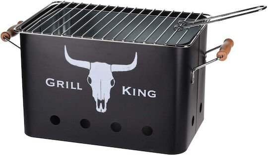 BBQ Collection Inox Grătar cu Cărbuni 32cmx20cm