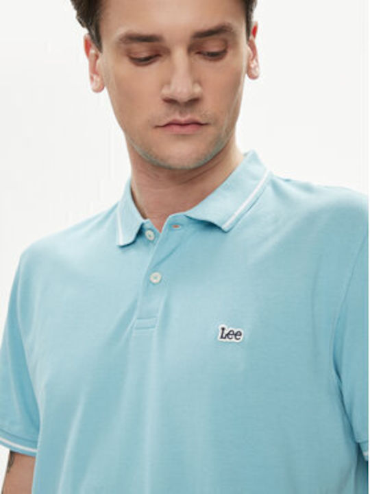 Lee Herren Kurzarmshirt Polo BLUE