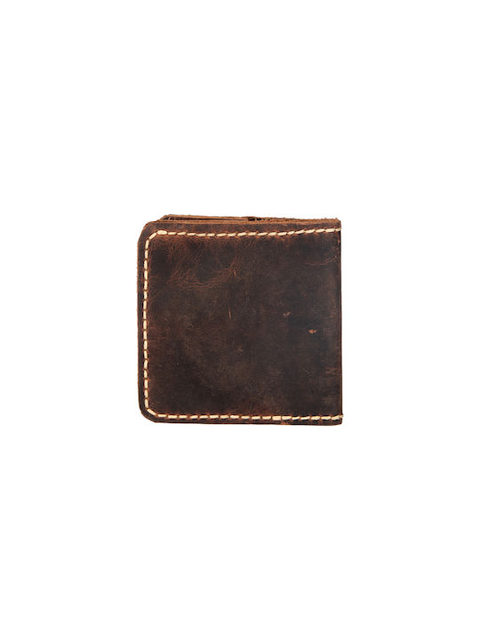 Toya Small Leather Women's Wallet Cards Brown