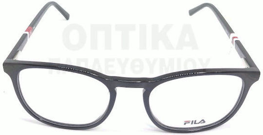 FILA Bărbați Rame Ochelari Negru VF9387-0700