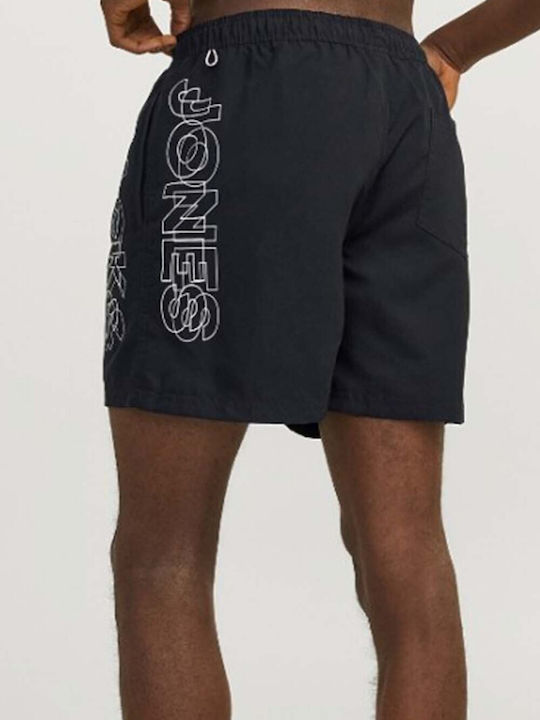 Jack & Jones Logo Herren Badebekleidung Shorts Black