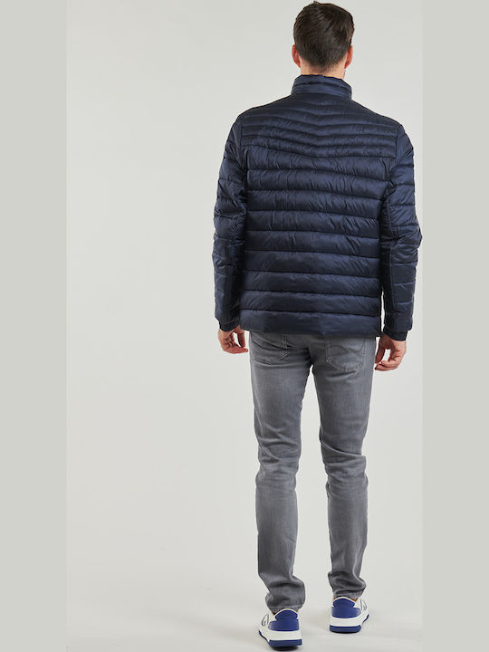 Oden 1 Χειμωνιάτικο Μπουφάν Puffer Navy Μπλε