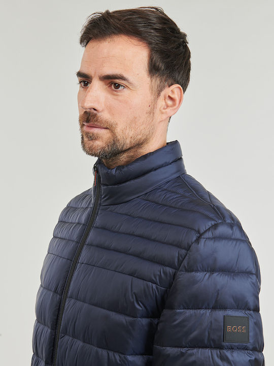 Oden 1 Χειμωνιάτικο Μπουφάν Puffer Navy Μπλε