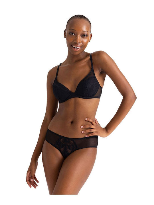 Γυναικεία Slip 2Pack Μαύρα