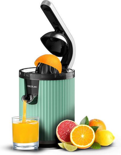 Cecotec Xqueeze RetroJuice 600 Retro Elektrischer Entsafter 600W Grün