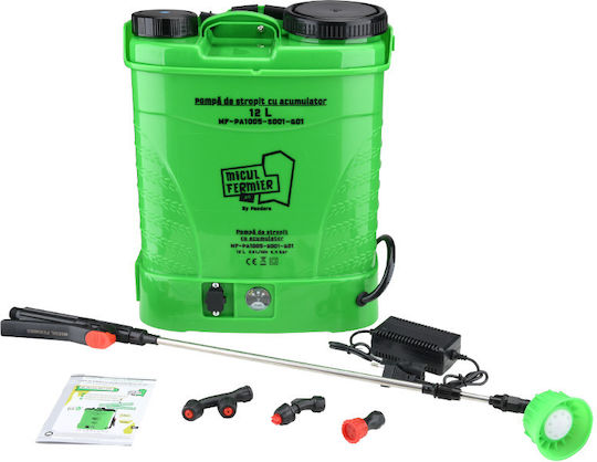 Pulverizator cu presiune 12V Baterie cu Capacitate 12lt 5.5bar