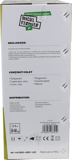 Drucksprüher 12V mit Batterie 8Ah mit Kapazität 18Es 5.5bar
