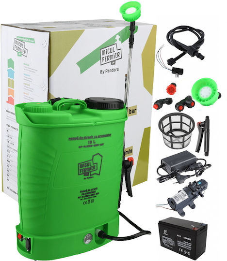 Drucksprüher 12V mit Batterie 8Ah mit Kapazität 18Es 5.5bar